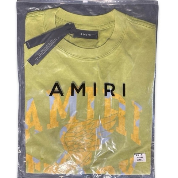 Men’s Large Amiri Track T-Shirt NWT - Picture 6 of 6